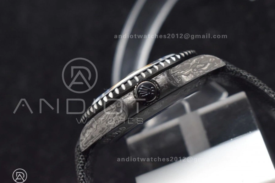 Black Black Practical Dial CHS 423 Black SA3186 Nylon Edition GMT OMF Strap DIW on Carbon Best All 1123